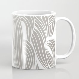 Silver & White Coffee Mug