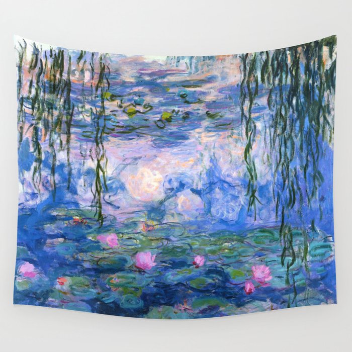 Water Lilies Monet Wall Tapestry