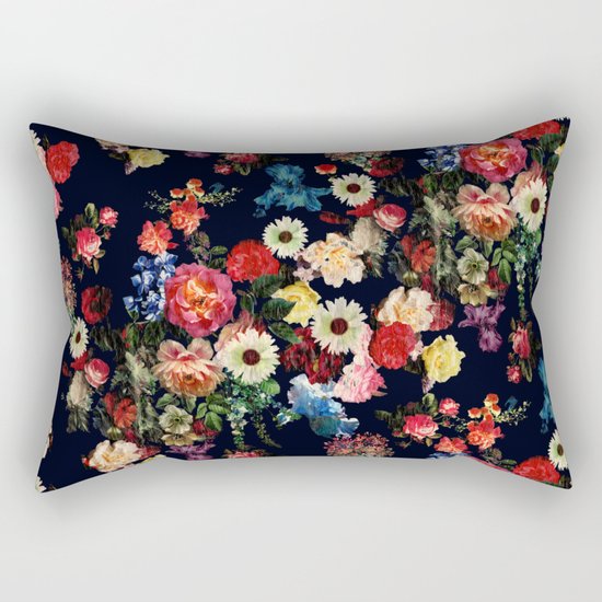 Botanic Pattern Rectangular Pillow
