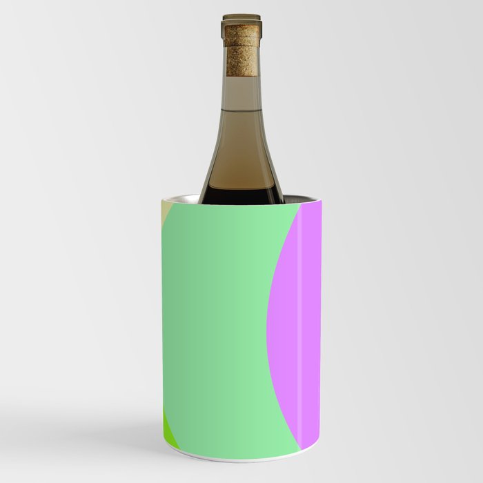 Abstract Bubbles Wine Chiller