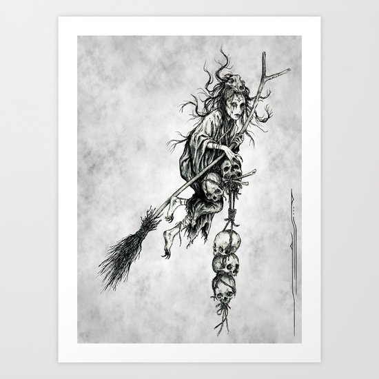 Witch Art Print