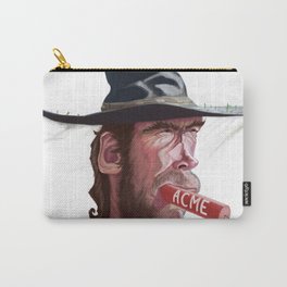 Caricature of Clint Eastwood Carry-All Pouch