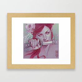 Yoko Framed Art Print