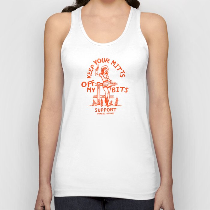 Feminist Quote: Women's Rights & Feminism Cowgirl Tank Top