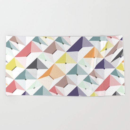 Rooftops so close #4 Beach Towel