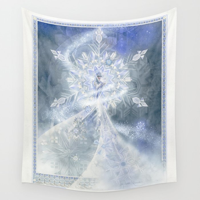 Snow Queen Wall Tapestry