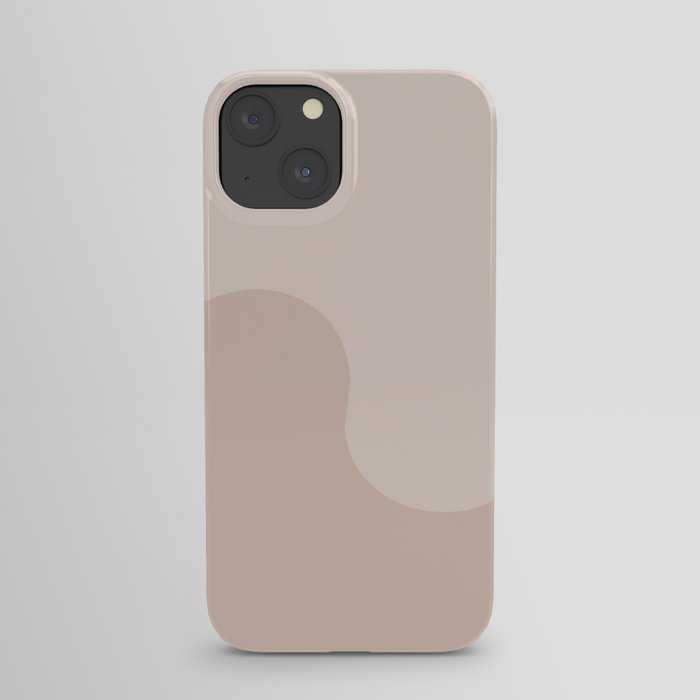 Minimal Wave Sand iPhone Case