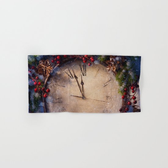 Frozen time winter wonderland Hand & Bath Towel
