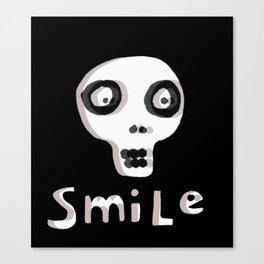 Don't Tell Me To Smile! Canvas Print