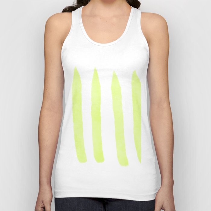 Watercolor Vertical Lines With White 38 Tank Top