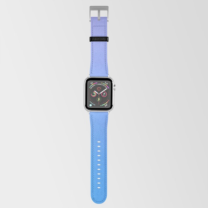 40 Blue Gradient 220506 Aura Ombre Valourine Digital Minimalist Art Apple Watch Band