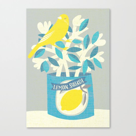 lemon squash Canvas Print