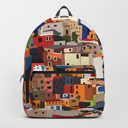 Mexico historical town cityscape (Guanajuato) Backpack