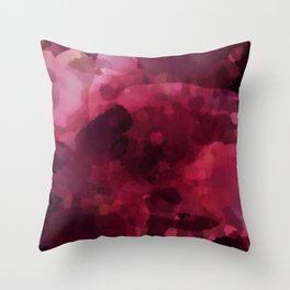 Spilled Wine Throw Pillow