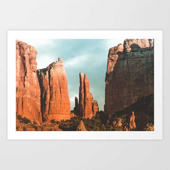 Desert Vortex Art Print