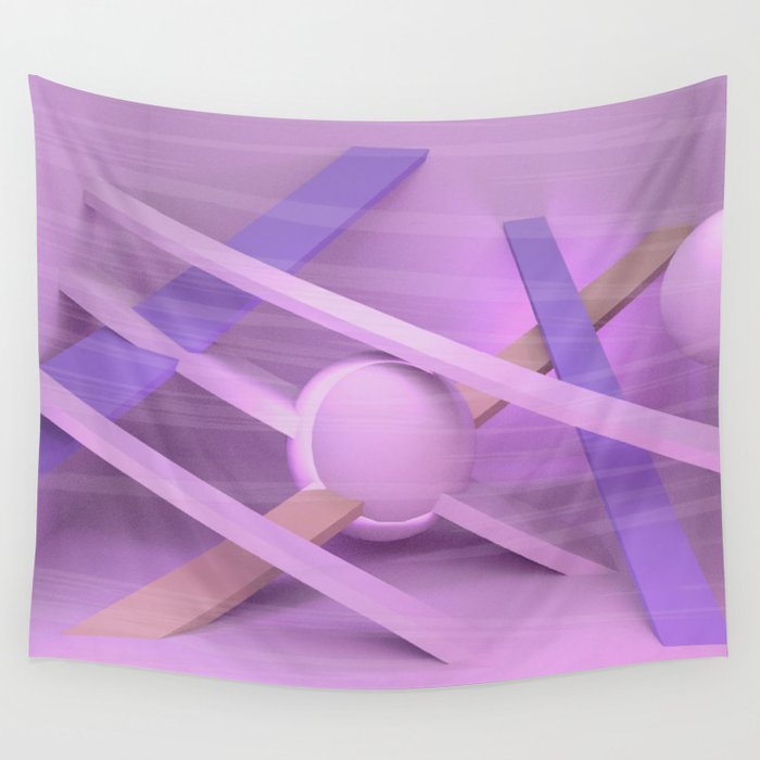 Pink Room Wall Tapestry