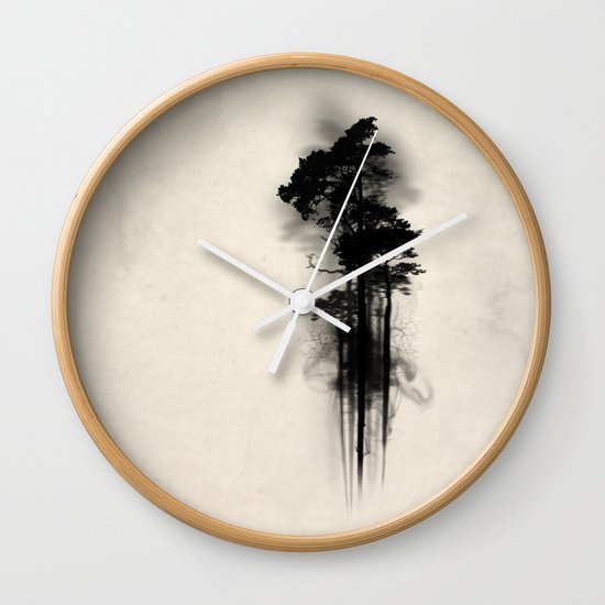 Enchanted forest Wall Clock
