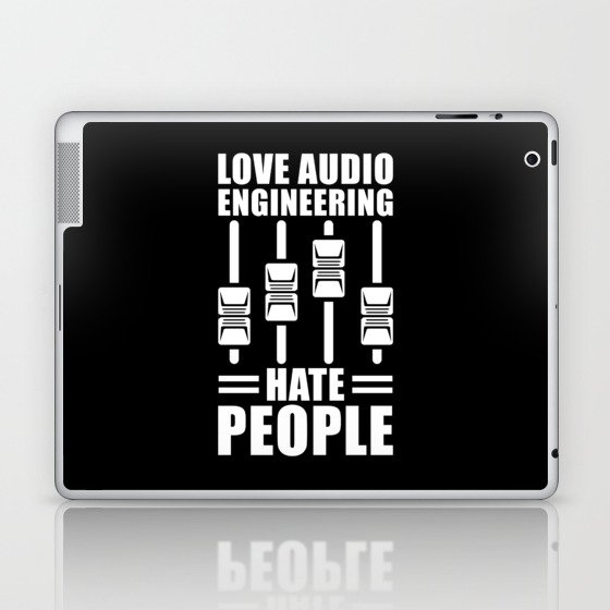Audio Engineer Sound Technician Gift Laptop & iPad Skin
