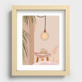 Nightly Ritual Recessed Framed Print