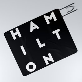 Hamilton | Square and letters | Canada Picnic Blanket