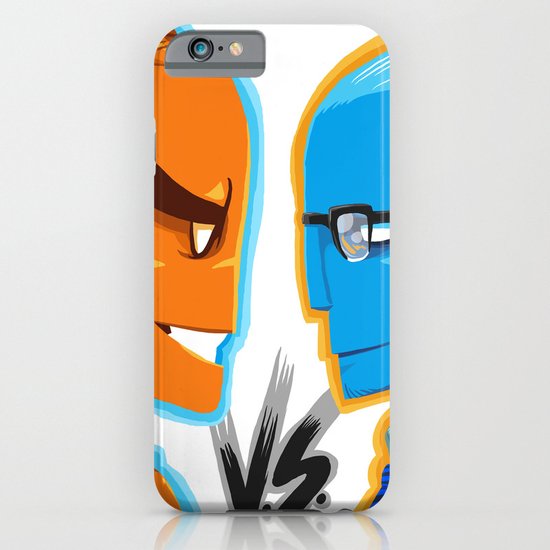 BLUE VS ORANGE iPhone & iPod Case
