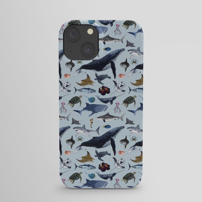 SEA CREATURES iPhone Case