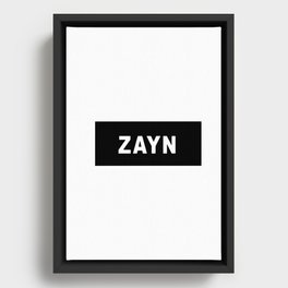 zayn Framed Canvas