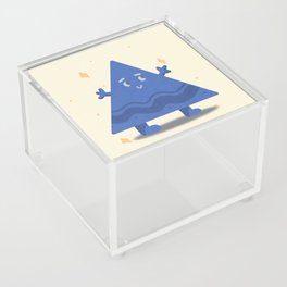 hello blue Acrylic Box