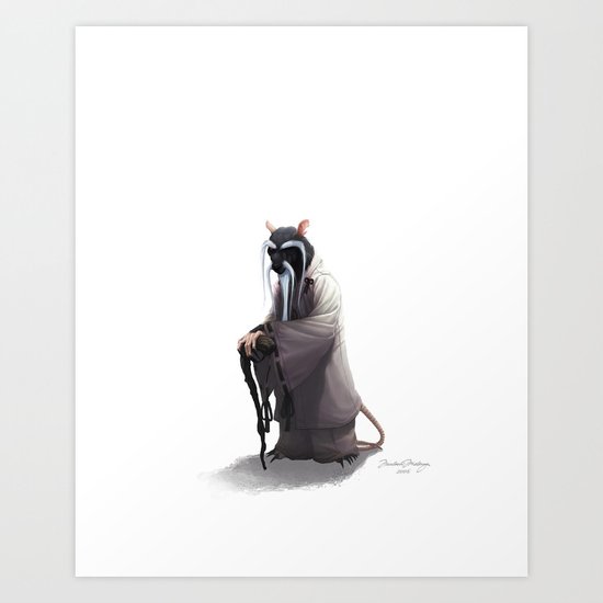 Splinter Art Print