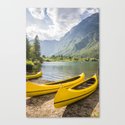 Bohinj lake, Slovenia Leinwanddruck
