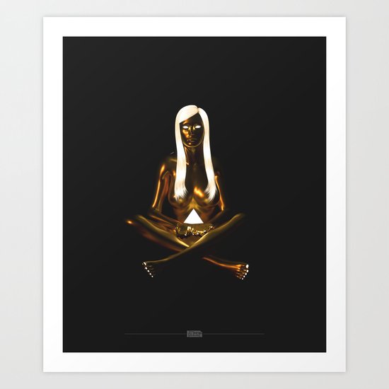 Deity Deceiver Art Print