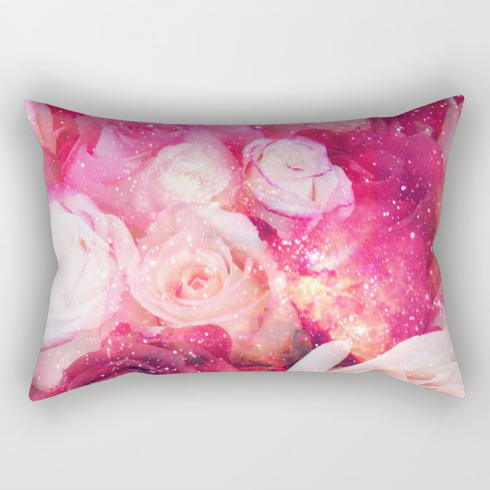 flora nebula Rectangular Pillow