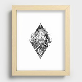Artificial Life Recessed Framed Print