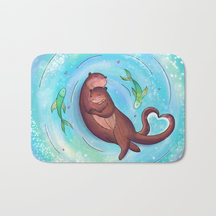Otterly in love with you Bath Mat