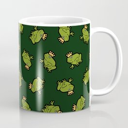 Frog Prince Pattern Coffee Mug