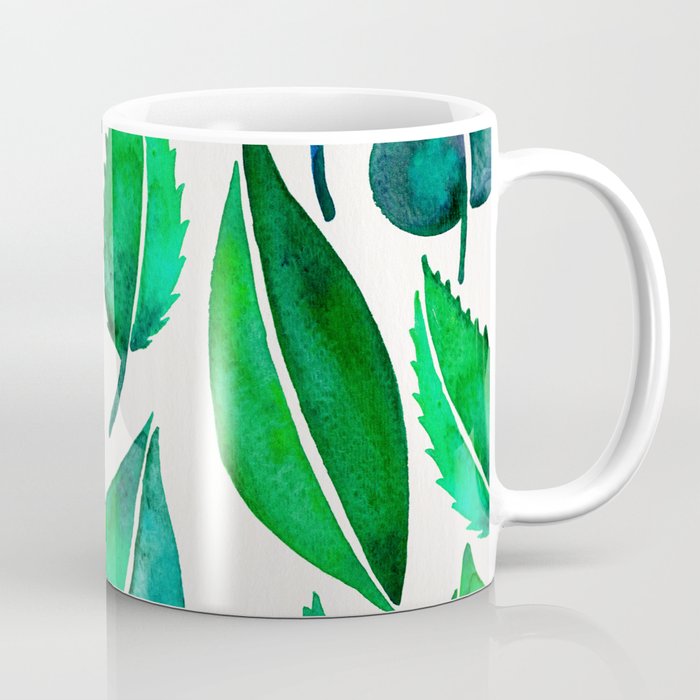 Summer Leaves Coffee Mug