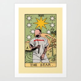 Mac Miller The Star Tarot Art Print