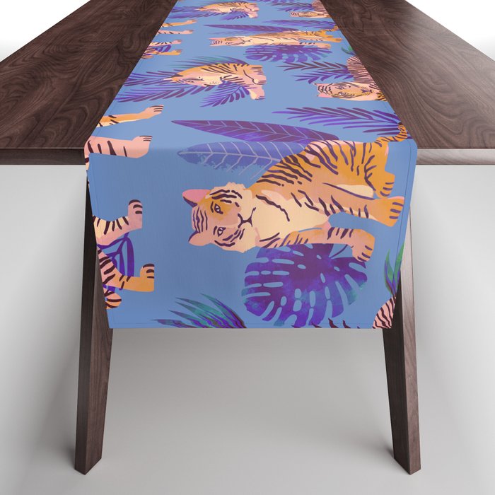 Tigers Jungle Table Runner