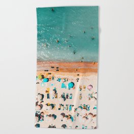 Beach Aerial Print, Coastal Beach Print, Home Decor Aerial Photography, Minimalist Print, Sea Beach Art Print, Summer Travel Beach Sea Beach Towel
