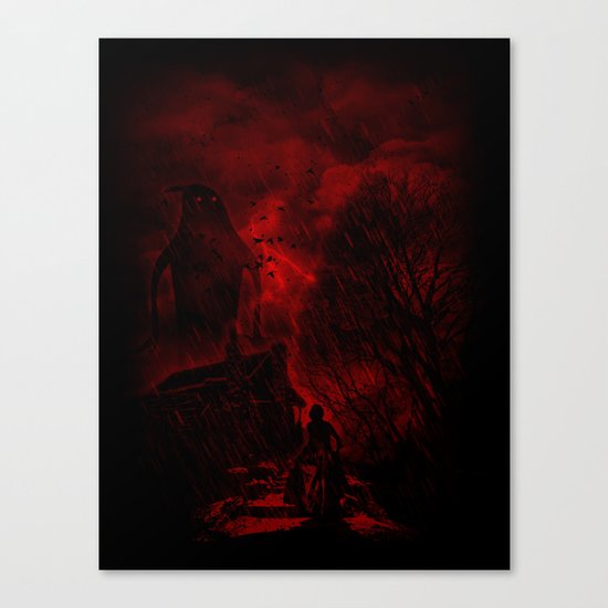 The Unexpected Guest Canvas Print