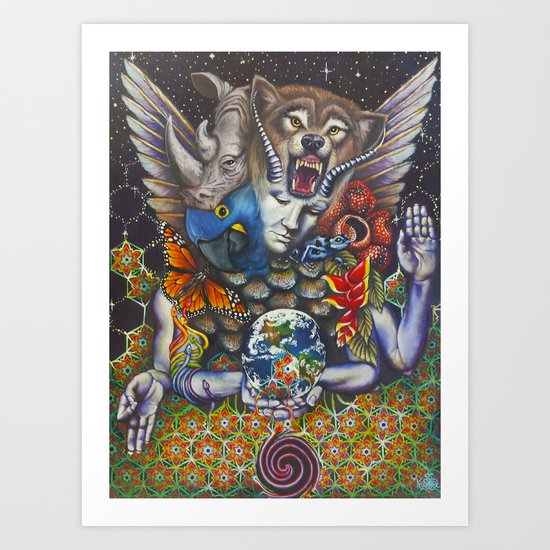 Deva Art Print