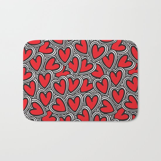 Love, love, love Bath Mat