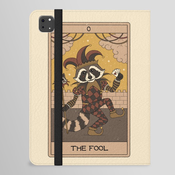 The Fool - Raccoons Tarot iPad Folio Case