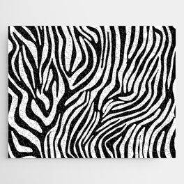 Animal print. Zebra/Tiger ornament. Seamless pattern. Jigsaw Puzzle