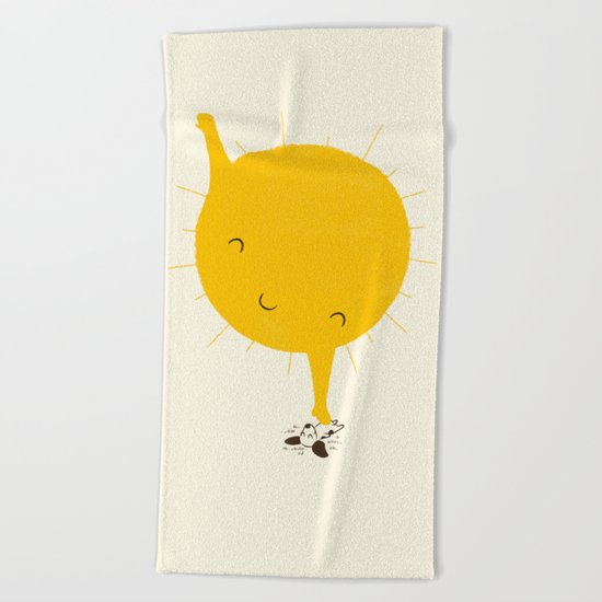 Belly Rub Beach Towel