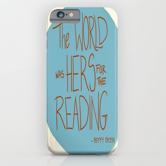 The World was Hers for the Reading iPhone & iPod Case