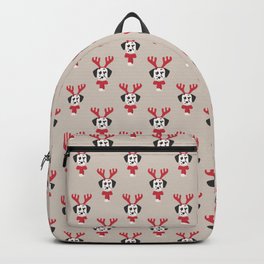 Rudolph The Dalmatian Reindeer Backpack
