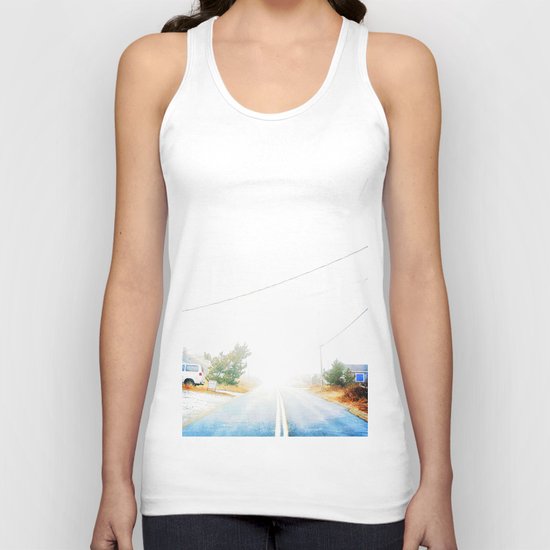 Walk the line Unisex Tank Top
