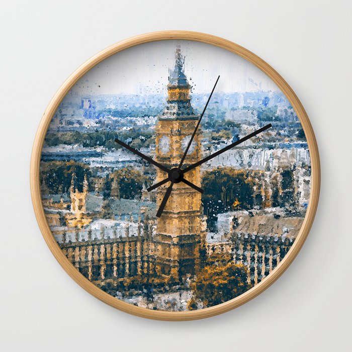 London Cityscape Wall Clock