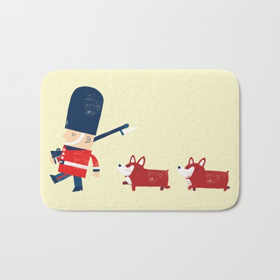 Her Majesty's guards Bath Mat